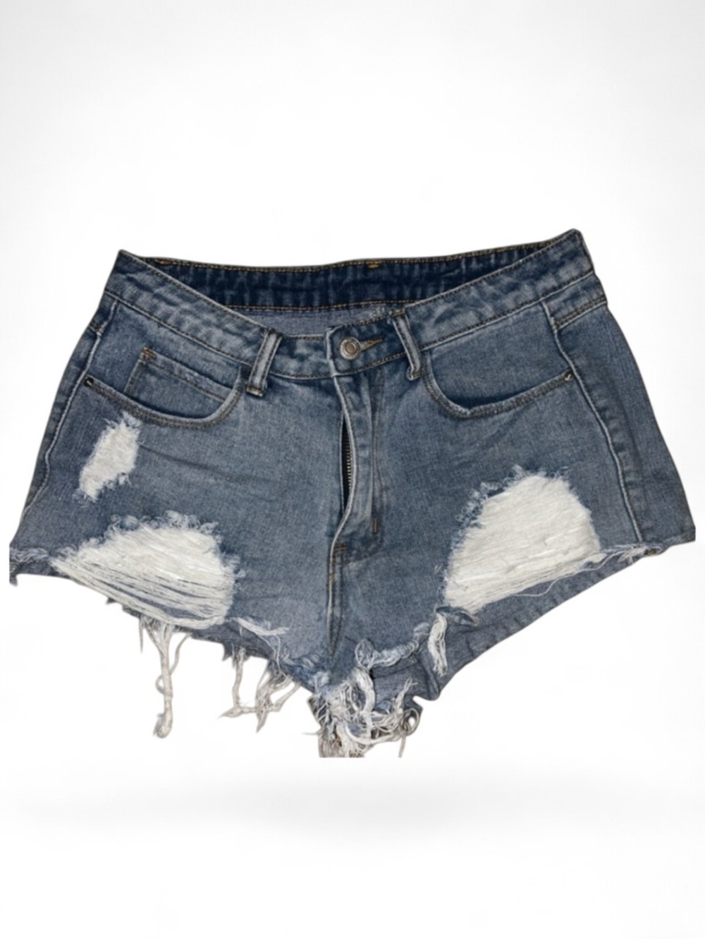 Denim Micro Jean Shorts